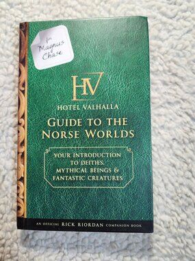 Rick Riordan Hotel Valhalla Guide to the Norse Worlds Hardcover 1st Ed 2016